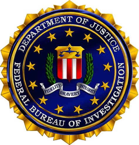 FBI Logo PNG Images Transparent Free Download