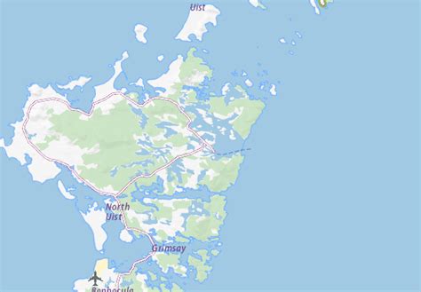 MICHELIN Lochmaddy map - ViaMichelin