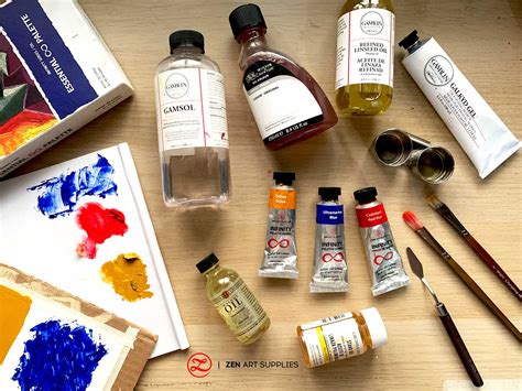 A Guide To Oil Painting Mediums – ZenARTSupplies | Inspiring the Artist ...