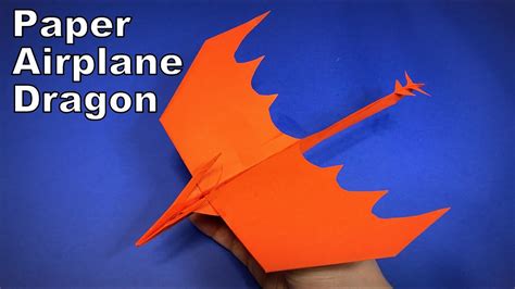 Origami Airplane | How to Make a Paper Airplane Flying Dragon | Origami ...