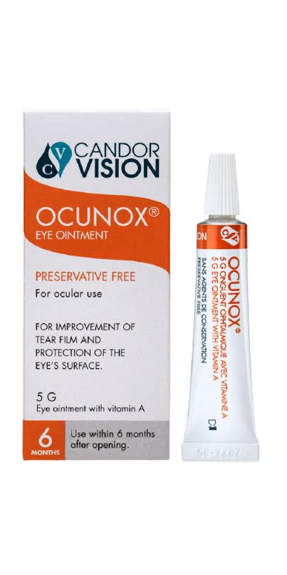 Buy CandorVision OCUNOX Eye Ointment at Well.ca | Free Shipping $35+ in ...