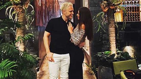 Olly Murs and stunning girlfriend Amelia Tank pose for rare photo after ...