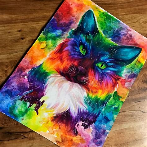 Rainbow Cat | Art Amino