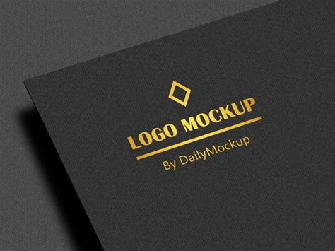 Round Logo Mockup Psd