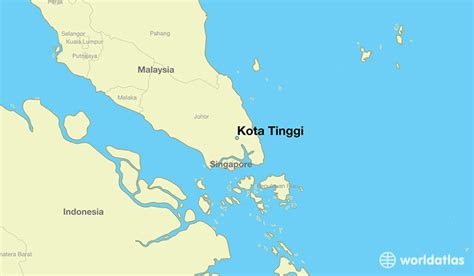 Where is Kota Tinggi, Malaysia? / Kota Tinggi, Johor Map - WorldAtlas.com