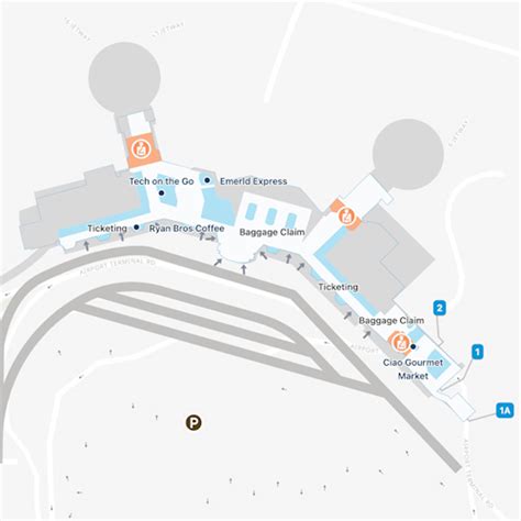 San Diego Airport Terminal 1 Map & Guide