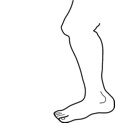 Legs Clipart Black And White