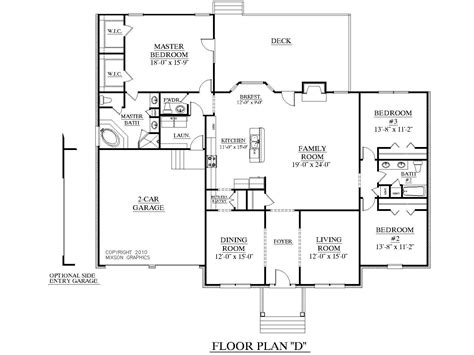 2000 Sq Ft Ranch Floor Plans - floorplans.click