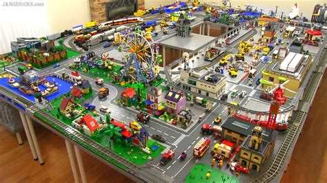 LEGO city update & walkthrough Jun. 2015! 246 sq. ft. layout!