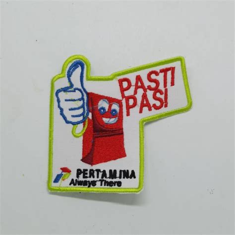 Jual Logo Bordir Pasti Pas Pertamina / Begde / Badge / Logo / Emblem ...