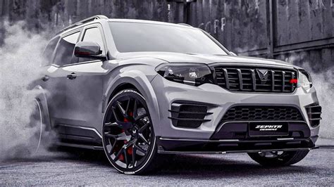 THIS 2022 Mahindra Scorpio-N modified with wide body kit is raising ...