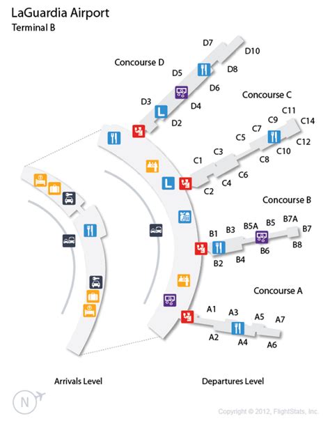 Laguardia Airport Terminal Map – Map Of The Usa With State Names