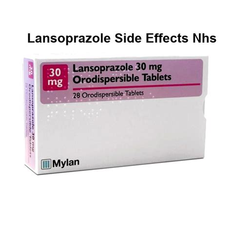 Lansoprazole side effects nhs, lansoprazole side effects in men ...