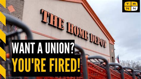 He tried to organize Home Depot's first union. Then they fired him ...