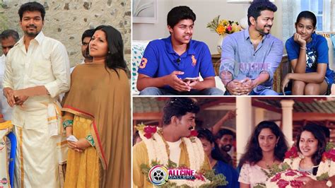 Actor Vijay Family Photos with Wife Sageetha, Son Jason Sanjay ...