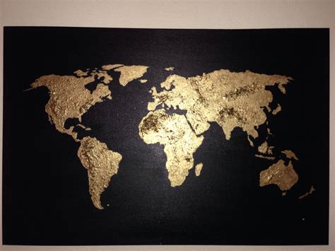 World Map Painting at PaintingValley.com | Explore collection of World ...