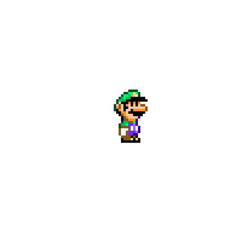 Pixilart - luigi (super mario world) by Rose-Montallies