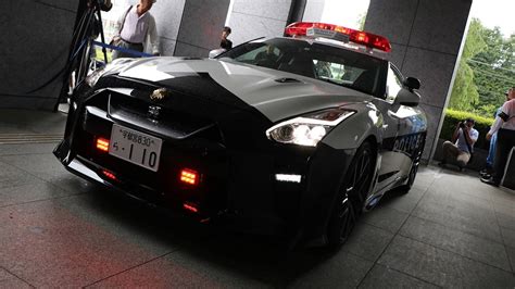 La police japonaise reçoit sa Nissan GT-R