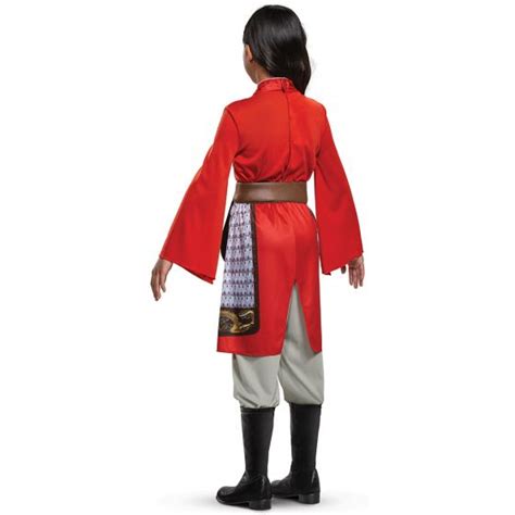 Mulan Hero Red Dress Classic - Disguise