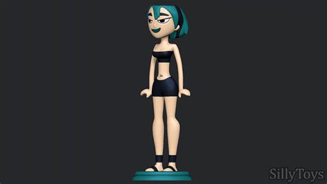 Gwen Swimsuit - Total Drama 3D Print Model by SillyToys