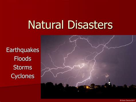 PPT - Natural Disasters PowerPoint Presentation, free download - ID:359602