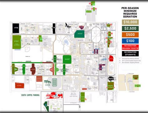 CSU Gameday On-Campus Parking Map - MWC Sports Forum - MWC Message Board