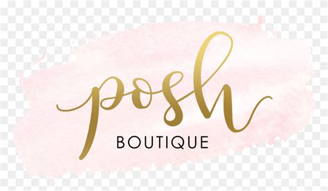 Posh Logo, Text, Handwriting, Calligraphy Descargar Hd Png - FlyClipart