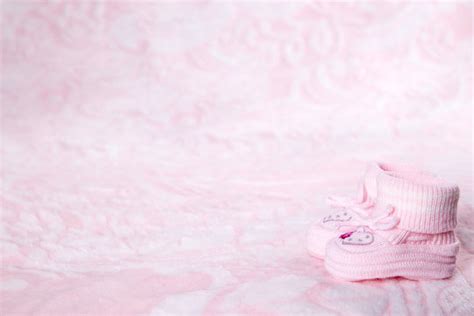 Christening Background Pink