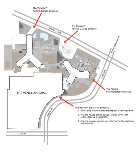 The Venetian Convention and Expo Center Parking