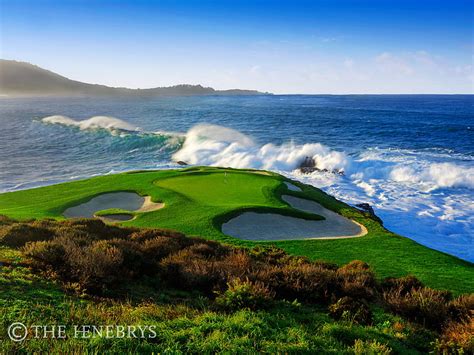 1080P free download | Pebble Beach Golf Course, Ocean Golf, HD ...