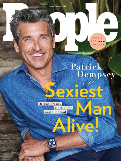 Patrick Dempsey Is PEOPLE's 2023 Sexiest Man Alive