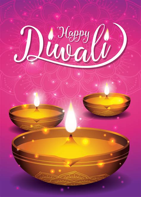 Diwali festival flyer and poster background 262674 Vector Art at Vecteezy