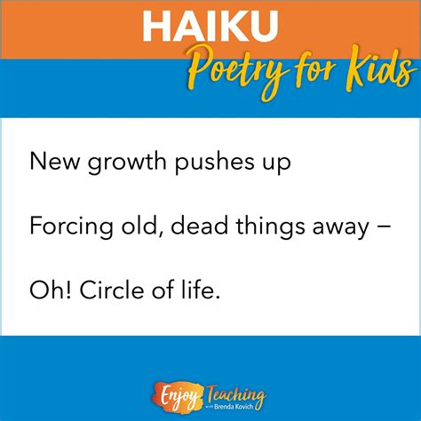 Haiku Poems About Nature For Kids