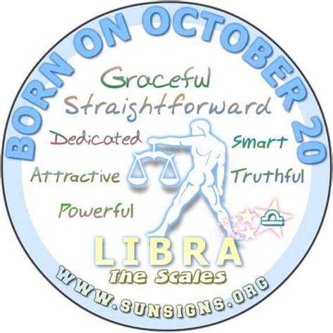 October 20 Zodiac Horoscope Birthday Personality - SunSigns.Org