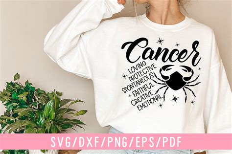 Cancer, Zodiac SVG Graphic by etcify · Creative Fabrica