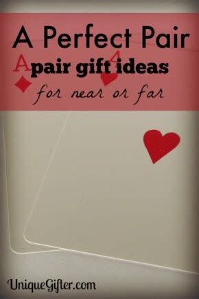 Wedding Gift: The Perfect Pair - Unique Gifter