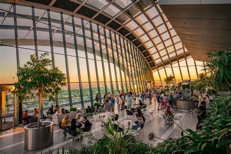 Sky Garden: The London Viewing Gallery Inside A Skyscraper Garden