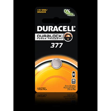 zBattery.com | Duracell-377B-Watch-Battery-SR66-SR626W-Replacement