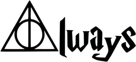 Always Harry Potter Decal | Harry potter decal, Harry potter stickers ...