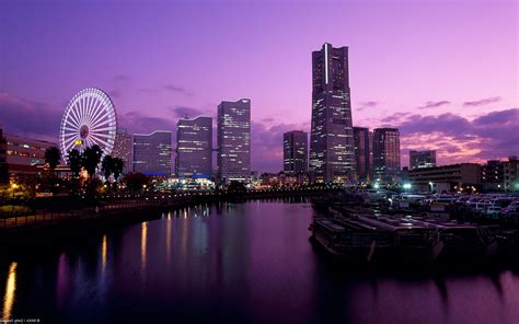 cityscape, Ferris Wheel, Skyscraper, River, Tokyo Wallpapers HD ...