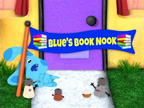 Blue’s Clues Blue’s Book Nook Title Flag | Blue’s clues, Childhood ...