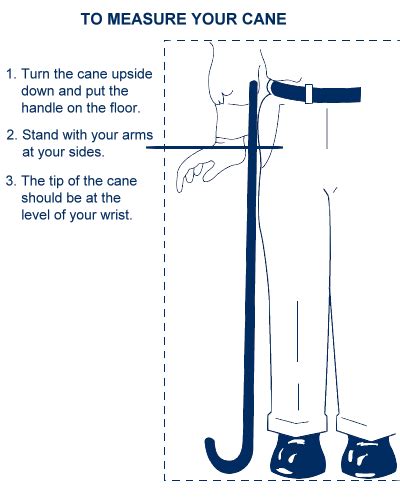 Cane Sizing Chart