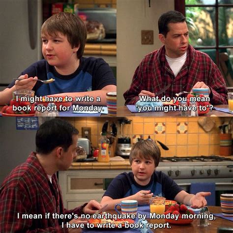 Funny Two and a Half Men Quotes at tvgag.com in 2020 | Half man, Two ...