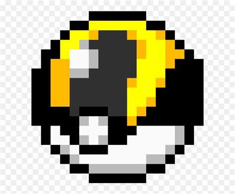 Pixel Art Ultra Ball, HD Png Download - vhv