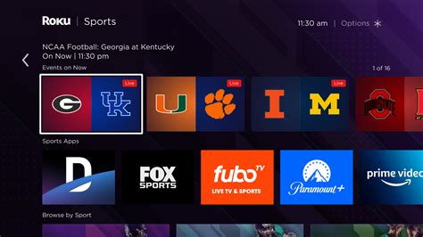 Roku's home screen gains a new ‘Sports’ tab for users to access live ...