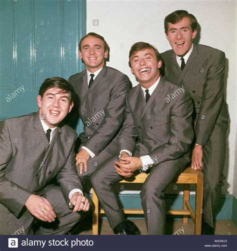 Stock Photo - GERRY AND THE PACEMAKERS UK pop group in 1963. From left ...