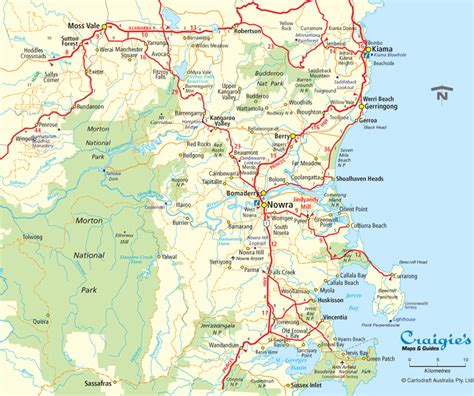 Nowra - Shoalhaven - NSW South Coast - Maps - Street Directories ...