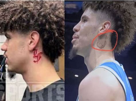 LaMelo Ball spotted covering his “LF” neck tattoo, sparks rumors of ...