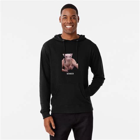 "Bingus cat" Lightweight Hoodie for Sale by Ashi17 | Redbubble