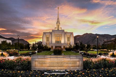 Aerial view of the Ogden Utah Temple | ChurchofJesusChristTemples.org